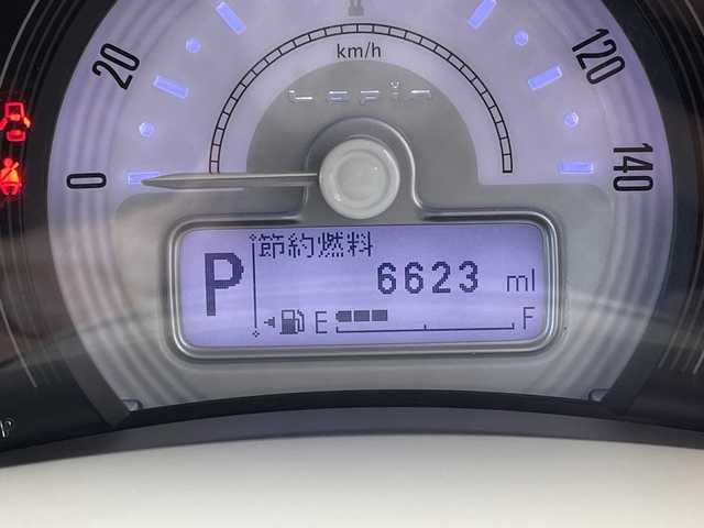 スズキ ラパン X 群馬県 2016(平28)年 6.9万km コフレピンクパールメタリック/ホワイト2トーンルーフ 禁煙車　社外７インチナビ　純正ビルトインETC　フルセグテレビ　ルーフラック　純正シートカバー　HIDヘッドライト　シートヒーター　オートライト　レーダーブレーキサポート　社外アルミホイール