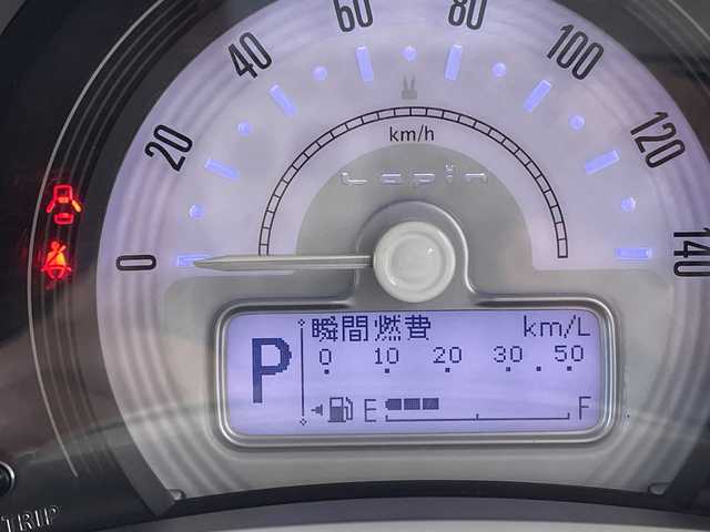 スズキ ラパン X 群馬県 2016(平28)年 6.9万km コフレピンクパールメタリック/ホワイト2トーンルーフ 禁煙車　社外７インチナビ　純正ビルトインETC　フルセグテレビ　ルーフラック　純正シートカバー　HIDヘッドライト　シートヒーター　オートライト　レーダーブレーキサポート　社外アルミホイール