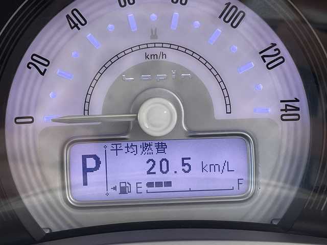 スズキ ラパン X 群馬県 2016(平28)年 6.9万km コフレピンクパールメタリック/ホワイト2トーンルーフ 禁煙車　社外７インチナビ　純正ビルトインETC　フルセグテレビ　ルーフラック　純正シートカバー　HIDヘッドライト　シートヒーター　オートライト　レーダーブレーキサポート　社外アルミホイール