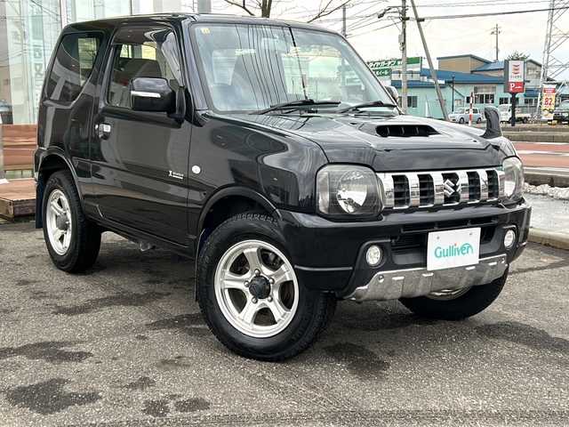 スズキ ジムニー クロスアドベンチャー 秋田県 2012(平24)年 9.2万km ブルーイッシュブラックパール3 社外SDナビ/社外BT、CD、DVD、BT/ドライブレコーダー/社外16インチAW/４WD/ETC