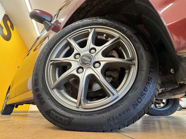 ダイハツ ムーヴ カスタム X VSスマートセレSA 群馬県 2014(平26)年 5万km ファイアークォーツレッドM 社外SDナビ/　　フルセグ/BT/CD/DVD/    SD/ipod/スマートアシスト/スマートキー/プッシュスタート/オートライト/LEDヘッドライト/フォグランプ/本革巻ステアリング/オートエアコン/横滑り防止