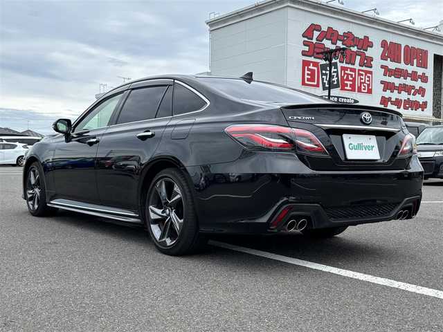 トヨタ クラウン ハイブリッド RS リミテッド 大分県 2020(令2)年 3.1万km プレシャスブラックパール ・純正ナビ(CD.DVD.BT.USB.Miracast)/・全方位カメラ/・フルセグテレビ/・ヘッドアップディスプレイ/・AC100V/・プリクラッシュセーフティ/・コーナーセンサー/・ブラインドスポットモニター/・ETC/・オートハイビーム/・パワーシート/・シートヒーター/・ステアリングリモコン/・ステアリングヒーター/・スマートキー/・純正アルミホイール