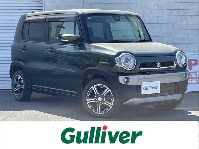 スズキ ハスラー X ターボ 道東・釧路十勝 2014(平26)年 5.1万km クールカーキPM 4WD/社外オーディオ/AW付冬タイヤ4本積込/シートヒーター /レーダーブレーキサポート/ダウンヒルアシストコントロール/HIDヘッドライト/オートライト/フォグランプ/プッシュスタート/スマートキー/ドアバイザー/フロアマット/革巻きステアリング