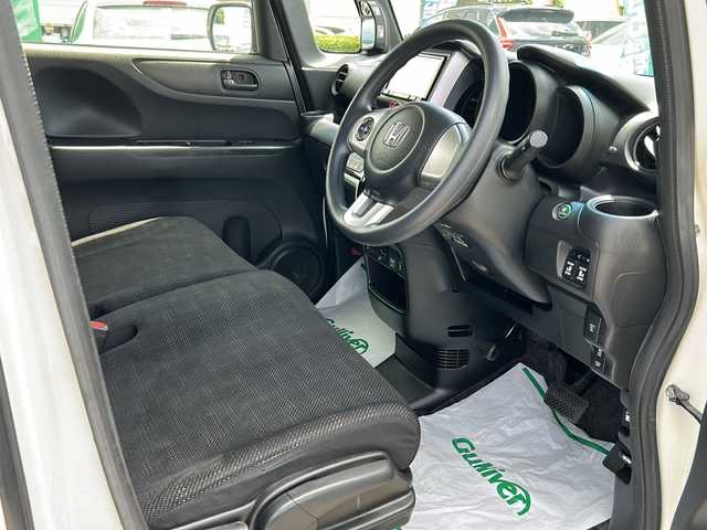 ホンダ Ｎ ＢＯＸ G SSパッケージ 東京都 2017(平29)年 7.9万km プレミアムホワイトパールⅡ 新車時保証書  /取扱説明書【車両/ナビ】/社外SDナビ/フルセグTV【AVIC-RZ900】/SD/CD/DVD/SDREC/BT/アイドリングストップ/両側パワースライドドア/バックカメラ　ETC/後方視覚支援ミラー/スマートキー×2