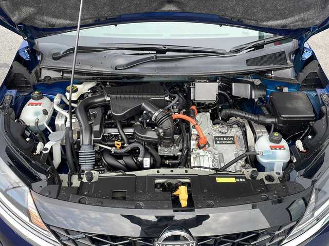 日産 ノート X 山口県 2021(令3)年 1万km オーロラフレアブルーパール 純正メモリナビ/・Bluetooth接続/・アラウンドビューモニター/・HDMI端子/・C端子接続端子/・USB接続端子/インテリジェントルームミラー/ビルトインETC2.0/ドライブレコーダー/純正16インチアルミホイール/プロパイロット/・側方支援/・後側方支援/・エマージェンシーブレーキ/・制限速度支援/・駐車支援/・ふらつき警報/イモビライザー/取り扱い説明書/保証書/ドアバイザー/ウィンカーミラー/置き型充電/電動パーキングブレーキ