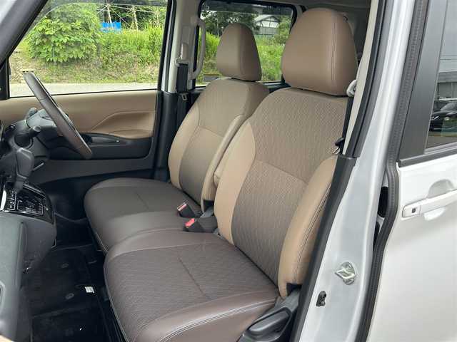 日産 ルークス ハイウェイスター X 富山県 2020(令2)年 0.5万km チタニウムグレーM/シルキーホワイト プロパイロット/クリアランスソナー前後/横滑り防止装置/衝突軽減システム/純正SDナビ/アラウンドビューカメラ/フルセグTV/Bluetooth/DVD再生/ビルトインETC/ドライブレコーダー/両側パワースライドドア/ハーフレザーシート/純正アルミホイール/ベンチシート