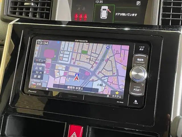 トヨタ ルーミー カスタムG S 岩手県 2017(平29)年 4.4万km ブラックマイカメタリック ４WD/寒冷地仕様/両側パワースライドドア/クルーズコントロール/スマートアシスト２/衝突回避支援ブレーキ/車線逸脱警報/誤発進抑制機能/先行車発進お知らせ機能/横滑り防止装置/アイドリングストップ/ロールサンシェード/カロッツェリアナビ/ステアリングスイッチ/バックカメラ/ETC/フルセグTV/オートライト/LEDヘッドランプ/LEDフォグランプ/社外14インチアルミホイール/純正フロアマット