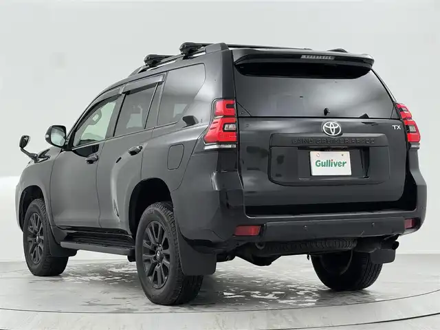 トヨタ ランドクルーザー プラド TX Lパッケージ マットブラED 熊本県 2023(令5)年 2.1万km アティチュードブラックマイカ ムーンルーフ/Toyota Safety Sense/○プリクラシュセーフティ/○レーンディパーチャーアラート/○ロードサインアシスト/○パーキングサポートブレーキ/○レーダークルーズコントロール/○オートマチックハイビーム/○クリアランスソナー/○先行車発進告知/純正９インチSDナビ/フルセグTV/CD/DVD/Bluetooth/バックカメラ/黒革シート/パワーシート/シートヒーター/シートベンチレーション/ルーフレール/純正18インチAW/LEDヘッドライト/ビルトインETC2.0/前後ドライブレコーダー/スマートキー×２/保証書/取扱説明書