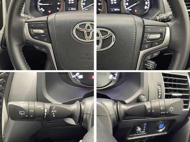 トヨタ ランドクルーザー プラド TX Lパッケージ マットブラED 熊本県 2023(令5)年 2.1万km アティチュードブラックマイカ ムーンルーフ/Toyota Safety Sense/○プリクラシュセーフティ/○レーンディパーチャーアラート/○ロードサインアシスト/○パーキングサポートブレーキ/○レーダークルーズコントロール/○オートマチックハイビーム/○クリアランスソナー/○先行車発進告知/純正９インチSDナビ/フルセグTV/CD/DVD/Bluetooth/バックカメラ/黒革シート/パワーシート/シートヒーター/シートベンチレーション/ルーフレール/純正18インチAW/LEDヘッドライト/ビルトインETC2.0/前後ドライブレコーダー/スマートキー×２/保証書/取扱説明書