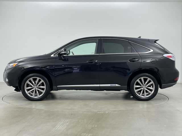 レクサス ＲＸ 450h バージョンL エアサス 道央・札幌 2012(平24)年 13.4万km ブラック ・4WD/・純正ナビ&CD&DVD&HDD&AUX&TV/・パワーバックドア/・サンルーフ/・バック/サイドカメラ/・サイドカメラ/・クルーズコントロール/・コーナーセンサー/・ヘッドアップディスプレイ/・横滑り防止装置/・前席エアシート/・前席パワーシート/・前席メモリ付シート/・レザーシート/・ビルトインETC/・ステアリングスイッチ/・電動格納ミラー/・純正フロアマット/・HIDヘッドライト/・オートライト/・スマートキー/・スペアキー/・純正エンジンスターター