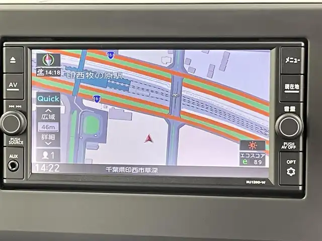日産 デイズ ハイウェイスターX 千葉県 2021(令3)年 5.5万km ブラック 360°セーフティアシスト/・エマージェンシーブレーキ/・車線逸脱警報/・先行車発進お知らせ/・道路標識表示/・ふらつき警報/純正7インチメモリナビ/CD AUX BT フルセグ/全方位カメラ/LEDオートライト/純正14インチアルミホイール/純正フロアマット/ドアバイザー/革巻きステアリング/ステアリングスイッチ/プッシュスタート/スマートキー