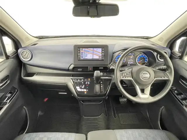 日産 デイズ ハイウェイスターX 千葉県 2021(令3)年 5.5万km ブラック 360°セーフティアシスト/・エマージェンシーブレーキ/・車線逸脱警報/・先行車発進お知らせ/・道路標識表示/・ふらつき警報/純正7インチメモリナビ/CD AUX BT フルセグ/全方位カメラ/LEDオートライト/純正14インチアルミホイール/純正フロアマット/ドアバイザー/革巻きステアリング/ステアリングスイッチ/プッシュスタート/スマートキー