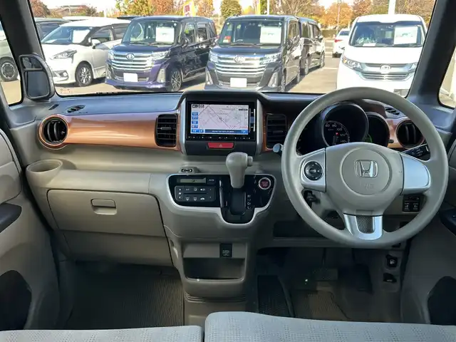 ホンダ Ｎ ＢＯＸ G Lパッケージ 栃木県 2015(平27)年 5.1万km イノセントブルーメタリック シティブレーキアクティブシステム（CTBA）/純正7インチナビ/フルセグTV/DVD/Bluetooth/バックカメラ/ETC/前ドライブレコーダー/両側パワースライドドア/スマートキー×2/プッシュスタート/ステアリングリモコン/アイドリングストップ/横滑り防止装置/オートリトラミラー/シートバックテーブル/サンシェード/純正フロアマット
