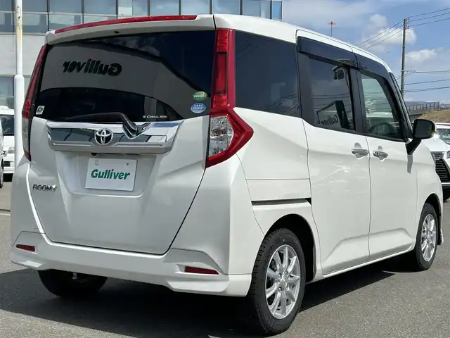 トヨタ ルーミー カスタムG 青森県 2018(平30)年 6.9万km パールホワイトⅢ ・4WD/・寒冷地仕様/・純正ナビ/・バックカメラ/・両側パワースライドドア/・衝突軽減ブレーキ/・ワイパーデアイサー/・オートライト/・オートマチックハイビーム/・LEDヘッドライト/・スマートキー/・横滑り防止/・ビルトインETC/・純正フロアマット/・純正ドアバイザー/・夏タイヤホイール付き積み込み/・盗難防止装置/・保証書/・取扱説明書