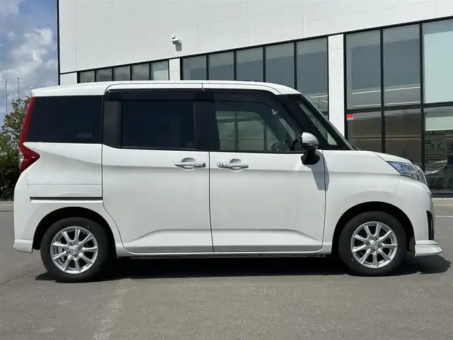 トヨタ ルーミー カスタムG 青森県 2018(平30)年 6.9万km パールホワイトⅢ ・4WD/・寒冷地仕様/・純正ナビ/・バックカメラ/・両側パワースライドドア/・衝突軽減ブレーキ/・ワイパーデアイサー/・オートライト/・オートマチックハイビーム/・LEDヘッドライト/・スマートキー/・横滑り防止/・ビルトインETC/・純正フロアマット/・純正ドアバイザー/・夏タイヤホイール付き積み込み/・盗難防止装置/・保証書/・取扱説明書