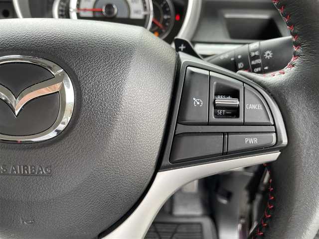 マツダ フレアワゴン カスタムスタイル ハイブリッド XT 鳥取県 2018(平30)年 6万km ムーンライトバイオレットパールメタリック 登録時59666km/BLITS車高調/社外ディスプレイオーディオ/両側パワースライドドア/ETC/クルーズコントロール/アイドリングストップ/ステアリングスイッチ/パドルシフト/シートヒーター/衝突軽減システム/コーナーセンサー/プッシュスタート/スペアキー