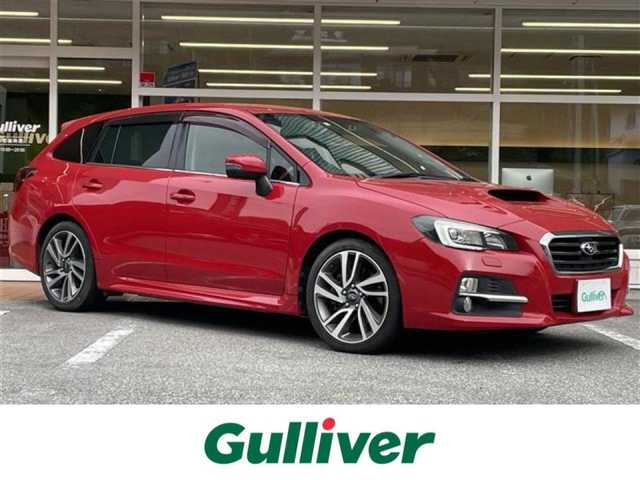 スバル レヴォーグ 1．6GT－S アイサイト 岐阜県 2014(平26)年 7万km ライトニングレッド 社外SDナビ/Bluetooth/フルセグTV/バックカメラ/アイサイト/追従式クルーズコントロール/純正フロアマット/前席パワーシート/レーンキープアシスト/オートライト/パドルシフト/フォグライト