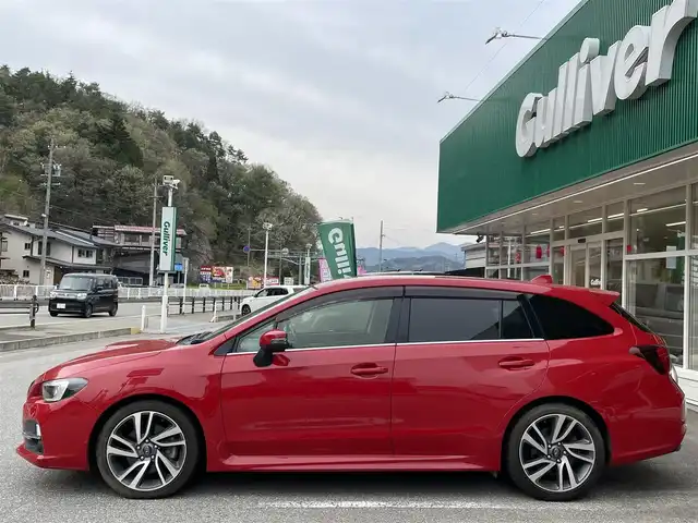 スバル レヴォーグ 1．6GT－S アイサイト 岐阜県 2014(平26)年 7万km ライトニングレッド 社外SDナビ/Bluetooth/フルセグTV/バックカメラ/アイサイト/追従式クルーズコントロール/純正フロアマット/前席パワーシート/レーンキープアシスト/オートライト/パドルシフト/フォグライト