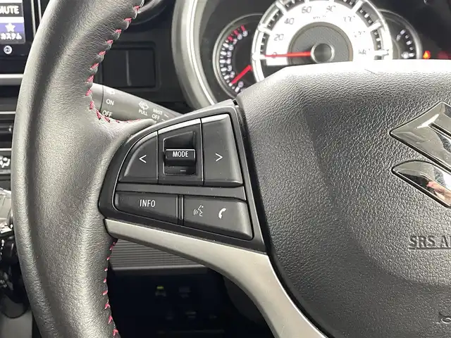 スズキ スペーシア カスタム HYBRID XS 熊本県 2018(平30)年 5.9万km ブルーイッシュブラックパール3 ・社外8インチナビAVIC-RL901ZS（フルセグ/CD/DVD/Bluetooth）/・両側パワースライドドア/・バックカメラ/・ビルトインETC/・ドライブレコーダー（前後）/・横滑り防止装置/・衝突被害軽減システム/・レーンキープアシスト/・アイドリングストップ/・後ろのみクリアランスソナー/・D席シートヒーター/・電動格納ミラー/・純正ドアバイザー/・純正サンシェード/・純正フロアマット/・純正１５インチAW/・オートライト/・LEDヘッドライト/・フォグランプ/・スマートキー/・プッシュスタート/・スペアキー1本/・保証書/・取扱説明書