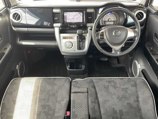 マツダ フレア クロスオーバー XT 長野県 2016(平28)年 7.5万km クリスタルホワイトP ターボ/レーダーブレーキ/アルパインメモリナビTV/バックカメラ/ETC/ユピテルドライブレコーダー/純正１５インチアルミ/シートヒーター /スマートキー/スペアキー