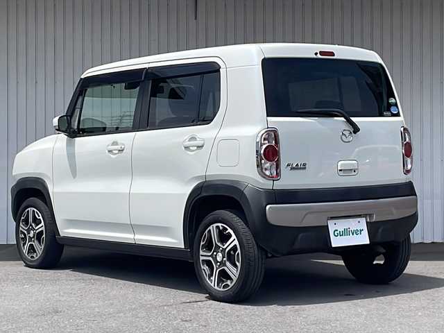 マツダ フレア クロスオーバー XT 長野県 2016(平28)年 7.5万km クリスタルホワイトP ターボ/レーダーブレーキ/アルパインメモリナビTV/バックカメラ/ETC/ユピテルドライブレコーダー/純正１５インチアルミ/シートヒーター /スマートキー/スペアキー