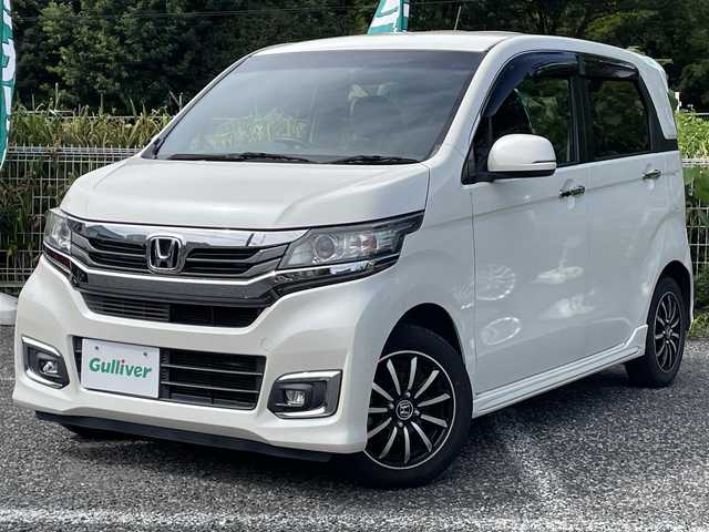 ホンダ Ｎ ＷＧＮ カスタム G ターボパッケージ 埼玉県 2016(平28)年 5.7万km プレミアムホワイトパールⅡ ワンオーナー/純正ナビTV/ハーフレザー/バックカメラ/前方ドライブレコーダー/ターボ/ディスチャージヘッドライト/オートリトラミラー/クルコン/パドルシフト/ビルトインETC/USBポートx2/プラズマクラスター技術搭載フルオートエアコン/本革巻ステアリング/３６０℃スーパーＵＶ，IＲカットパケージ/横滑り防止装置/取扱説明書/保証書付整備手帳