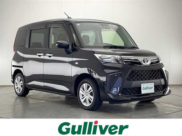 トヨタ ルーミー X 宮崎県 2021(令3)年 4万km ブラックマイカメタリック 〇禁煙車/〇社外ナビ【NSCN-W68】/〇CD/TV/BT/FM/AM/〇バックカメラ/〇オートライト/〇オートハイビーム/〇プッシュスタート/〇片側パワースライドドア/〇前方ドライブレコーダー/〇ETC/〇前後コーナーセンサー/〇スマートキー/〇電格ミラー/〇ドアバイザー/〇純正フロアマット/〇ハロゲンライト