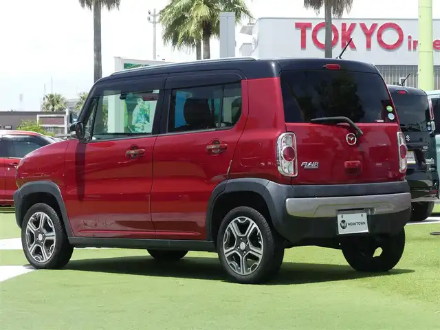 マツダ フレア クロスオーバー XS 千葉県 2015(平27)年 7.3万km フェニックスレッドパール/ブラック レーダーブレーキサポート/純正メモリーナビ/ワンセグTV/【DVD/CD再生機能　Bluetooth接続】/ドライブレコーダー（DRT-H64A）/革巻きステアリング/ETC/HIDヘッドライト/ウインカーミラー/純正15インチアルミホイル/携帯リモコン