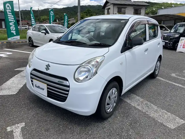 スズキ アルト エコ L 広島県 2014(平26)年 6.2万km スペリアホワイト バックカメラ/エコアイドル