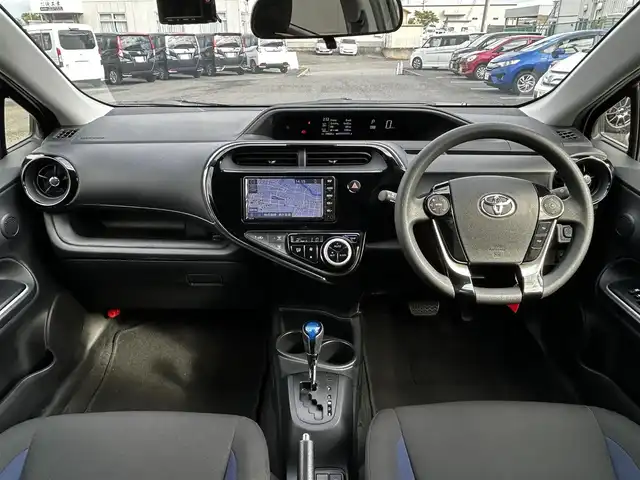 トヨタ アクア S 福島県 2020(令2)年 2.5万km スーパーホワイトⅡ 純正ナビ/バックカメラ/Bluetooth/前後ドライブレコーダー/プリクラッシュセーフティ/レーンディパーチャーアラート/ステアリングリモコン/オートマチックハイビーム