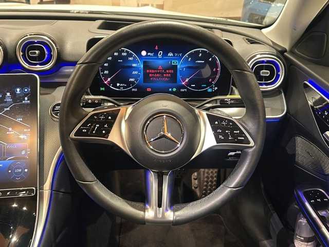 メルセデス・ベンツ Ｃ２２０ｄ 4マチック オールテレイン 道央・札幌 2022(令4)年 3.4万km ポーラホワイト レザーエクスクルーシブパッケージ/　・パノラミックスライディングルーフ/　・本革シート/レーダーセーフティパッケージ/アクティブパーキングアシスト/DIGITAライド/アダプティブハイビームアシストプラス/MBUX ARナビゲーション/ヘッドアップディスプレイ/フルセグテレビ/USB/BT/ワイヤレスチャージング/アンビエントライトプラス/オートマチックテールゲート