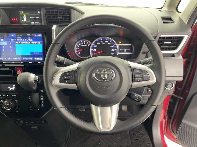 トヨタ タンク カスタムG－T 群馬県 2020(令2)年 2万km マゼンタベリーマイカM 純正１２型後席モニター　純正９型ナビ　フルセグＴＶ　全周囲カメラ　衝突被害軽減システム　クルーズコントロール　両側電動スライドドア　シートヒーター　ステアリングスイッチ　ＬＥＤライト　ＥＴＣ　禁煙車