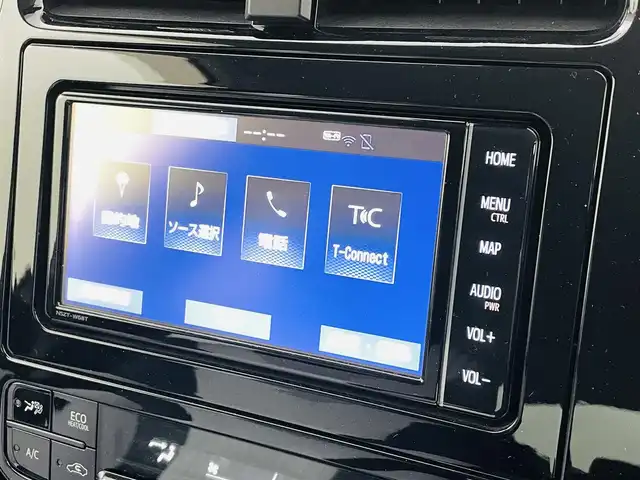 トヨタ プリウス Sセーフティプラス 福島県 2018(平30)年 6.1万km スティールブロンドM トヨタセーフティセンス/・プリクラッシュセーフティ/・レーンディパーチャーアラート/・コーナーセンサー/・オートマチックハイビーム/純正ナビ/・型番：NSZT-W68T/・フルセグTV/Bluetooth/CD/DVD/・バックカメラ/・ビルトインETC/アイドリングストップ/アダプティブクルーズコントロール/パーキングアシスト/横滑り防止/革巻きステアリング/・ステアリングリモコン/プッシュスタート/・スマートキー/LEDヘッドライト/・オートライト/・フォグライト/純正フロアマット/ドアバイザー