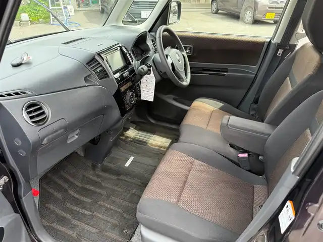 日産 ルークス ハイウェイスター ターボ 静岡県 2012(平24)年 7.3万km ミステリアスバイオレットパール 走行72959キロ（登録時）/車検令和7年10月25日まで/両側パワースライドドア/カロッツェリア5.8型DVDオーディオ/USB入力/バックカメラ/スマートキー×2/プッシュスタート/ウィンカーミラー/HIDヘッドライト/フォグランプ/外フロントグリル/リヤスポイラー/純正14インチアルミ/純正ドアバイザー/純正フロアマット/オートエアコン/新車時保証書