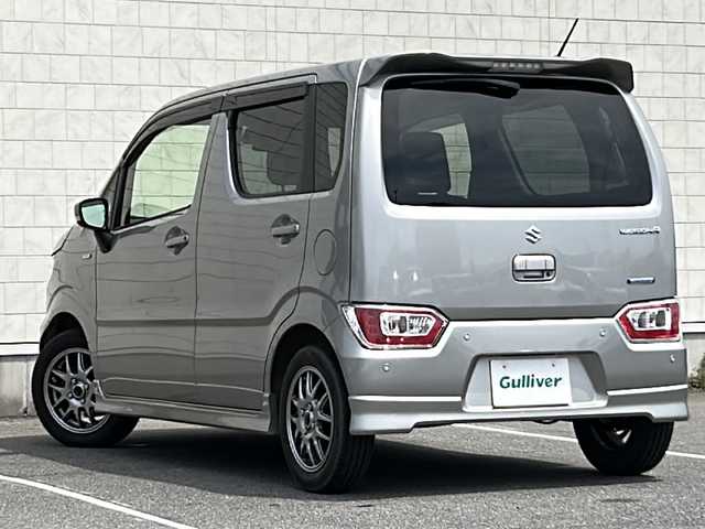 スズキ ワゴンＲ HYBRID FZ 茨城県 2021(令3)年 1.1万km スチールシルバーM ワンオーナー/保証書、取扱説明書、記録簿/スマートキー/スペアキー1本/前後のドライブレコーダー/オートエアコン/Bluetooth接続/運転席シートヒーター/社外ホイール（ZACK JP-205）/フルフラットシートアレンジ/社外CDデッキ（KENWOOD 型番：U3308TH）/横滑り防止装置/コーナーセンサー/レーンアシスト/盗難防止装置/衝突被害軽減システム/オートライト