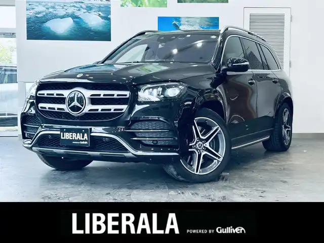 メルセデス・ベンツ Ｍ・ベンツ ＧＬＳ４００ｄ 4マチック AMGライン 大阪府 2023(令5)年 5.7万km オブシディアンブラック オフロードエンジニアリングP/レザーエクスクルーシブP/レーダーセーフティP/サンルーフ/HUD/黒革/メモリ付きパワーシート/エアシートヒーター/ブルメスター/純正ナビ/TV/360度カメラ/applecarplay/電動リアゲート/電動格納サードシート/純正21インチAW/LEDヘッドライト/アンビエントライト/ブラインドスポット/パフュームアトマイザー/ドアイージークローザー/ワイヤレス充電