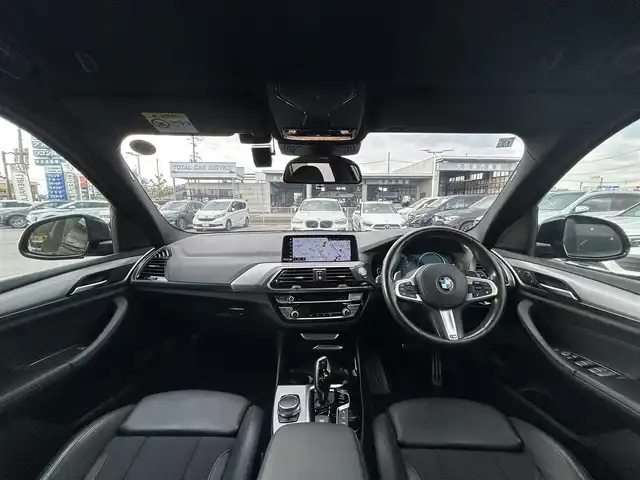 ＢＭＷ Ｘ３ xDrive20d Mスポーツ 滋賀県 2017(平29)年 5.5万km サファイアブラックP ワンオーナー/純正HDDナビ/TV/CD/DVD/BT/USB/360°カメラ/インテリジェントセーフティ/ドラレコ/前後PDC/ハーフレザーシート/パワーシート/電動リアゲート/アダプティプLEDヘッドライト/ACC/LKA/BSM/ワイヤレスチャージ/ルームミラーETC
