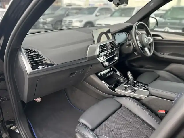 ＢＭＷ Ｘ３ xDrive20d Mスポーツ 滋賀県 2017(平29)年 5.5万km サファイアブラックP ワンオーナー/純正HDDナビ/TV/CD/DVD/BT/USB/360°カメラ/インテリジェントセーフティ/ドラレコ/前後PDC/ハーフレザーシート/パワーシート/電動リアゲート/アダプティプLEDヘッドライト/ACC/LKA/BSM/ワイヤレスチャージ/ルームミラーETC