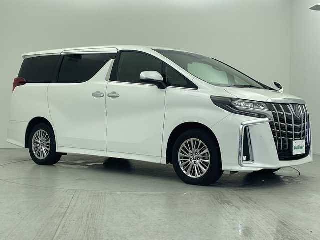 トヨタ アルファードハイブリット SR Cパッケージ 愛知県 2023(令5)年 0.8万km ホワイトパールクリスタルシャイン 純正９型ナビ/・Bluetooth/・USB/純正フリップダウンモニター/バックカメラ/ブラインドスポットモニター/シートヒーター/ベンチレーション/ステアリングヒーター/シートメモリー/パワーシート/衝突軽減ブレーキ/レーンキープアシスト/オートマチックハイビーム/ＥＴＣ２．０