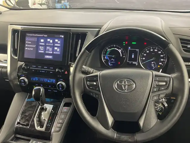 トヨタ アルファードハイブリット SR Cパッケージ 愛知県 2023(令5)年 0.8万km ホワイトパールクリスタルシャイン 純正９型ナビ/・Bluetooth/・USB/純正フリップダウンモニター/バックカメラ/ブラインドスポットモニター/シートヒーター/ベンチレーション/ステアリングヒーター/シートメモリー/パワーシート/衝突軽減ブレーキ/レーンキープアシスト/オートマチックハイビーム/ＥＴＣ２．０