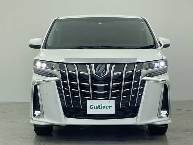 トヨタ アルファードハイブリット SR Cパッケージ 愛知県 2023(令5)年 0.8万km ホワイトパールクリスタルシャイン 純正９型ナビ/・Bluetooth/・USB/純正フリップダウンモニター/バックカメラ/ブラインドスポットモニター/シートヒーター/ベンチレーション/ステアリングヒーター/シートメモリー/パワーシート/衝突軽減ブレーキ/レーンキープアシスト/オートマチックハイビーム/ＥＴＣ２．０