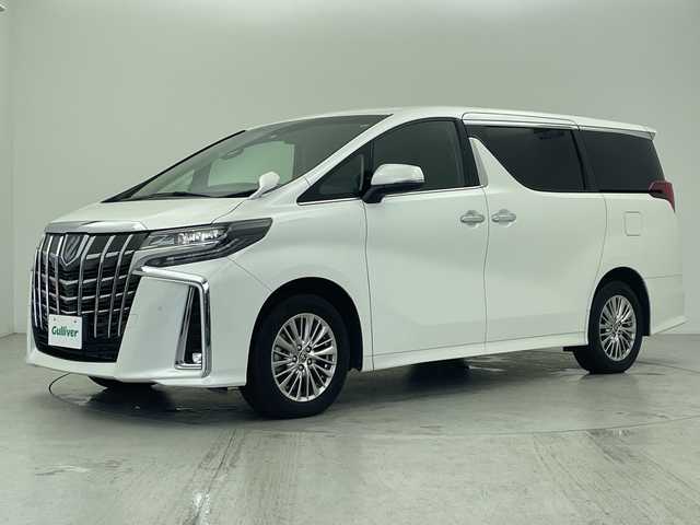 トヨタ アルファードハイブリット SR Cパッケージ 愛知県 2023(令5)年 0.8万km ホワイトパールクリスタルシャイン 純正９型ナビ/・Bluetooth/・USB/純正フリップダウンモニター/バックカメラ/ブラインドスポットモニター/シートヒーター/ベンチレーション/ステアリングヒーター/シートメモリー/パワーシート/衝突軽減ブレーキ/レーンキープアシスト/オートマチックハイビーム/ＥＴＣ２．０
