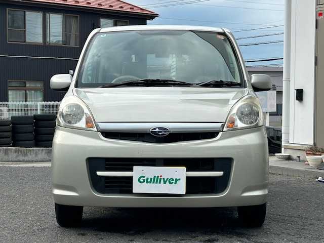 スバル ステラ LX 宮城県 2008(平20)年 10.2万km シャンパンメタリック 4WD/純正オーディオ/CD/AM/FM/ヘッドライトレベライザー/ETC/ドアバイザー/純正フロアマット/リモコンキー/スペアキー/純正スチールホイール付き夏タイヤ/（155/65/R14）