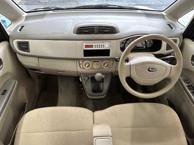 スバル ステラ LX 宮城県 2008(平20)年 10.2万km シャンパンメタリック 4WD/純正オーディオ/CD/AM/FM/ヘッドライトレベライザー/ETC/ドアバイザー/純正フロアマット/リモコンキー/スペアキー/純正スチールホイール付き夏タイヤ/（155/65/R14）
