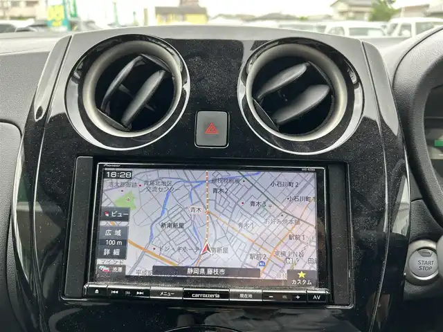 日産 ノート e－パワー X Bアロー 静岡県 2020(令2)年 4.8万km ブリリアントシルバー 社外ナビ/・フルセグTV/・Bluetooth接続/・DVD再生/インテリジェントルームミラー/アラウンドビューモニター/エマージェンシーブレーキ/前後コーナーセンサー/プッシュスタート/スマートキー/スペアキー/ETC/オートライト/オートハイビーム/取扱説明書/保証書