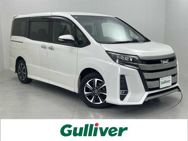 トヨタ ノア Si ダブルバイビー 茨城県 2018(平30)年 7.6万km ホワイトパールクリスタルシャイン 純正9型ナビ/バックカメラ/フルセグ/衝突被害軽減ブレーキ/車線逸脱抑制装置/クルーズコントロール/オートマチックハイビーム/クリアランスソナー/両側電動スライドドア/ETC/純正16インチAW/LEDヘッドライト/スマートキー