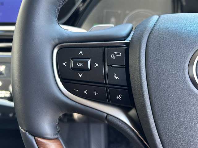 レクサス ＥＳ 300h バージョンL 福島県 2022(令4)年 0.5万km ソニッククォーツ サンルーフ/メーカーナビ/「AM/FM/フルセグTV/BT」/パノラミックビューモニター/パワートランク/セーフティセンス/3眼LEDオートヘッドライト/レザーシート/純正18インチアルミホイール/前後ドライブレコーダー/ビルトインETC2.0/フロントメモリー付きパワーシート/シートヒーター＆シートエアコン/ステアリングヒーター/パドルシフト/電動リアサンシェード/AC１００V/電動パーキング/オートホールド/キーレス