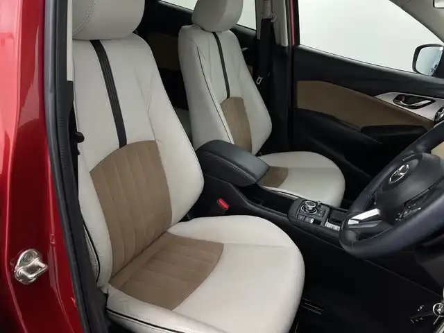 マツダ ＣＸ－３ 15S アーバンドレッサー 新潟県 2021(令3)年 5.1万km ソウルレッドクリスタルM ４ＷＤ/純正マツダコネクトナビ/フルセグ、ＣＤ、ＤＶＤ、ＢＴ/全周囲カメラ/LEDヘッドライト/ハーフレザーシート/前席パワーシート/アイドリングストップ/スタッドレス積み込み/ETC/パドルシフト/純正フロアマット/保証書、取説、スペアキー