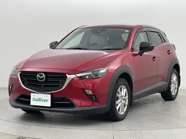 マツダ ＣＸ－３ 15S アーバンドレッサー 新潟県 2021(令3)年 5.1万km ソウルレッドクリスタルM ４ＷＤ/純正マツダコネクトナビ/フルセグ、ＣＤ、ＤＶＤ、ＢＴ/全周囲カメラ/LEDヘッドライト/ハーフレザーシート/前席パワーシート/アイドリングストップ/スタッドレス積み込み/ETC/パドルシフト/純正フロアマット/保証書、取説、スペアキー