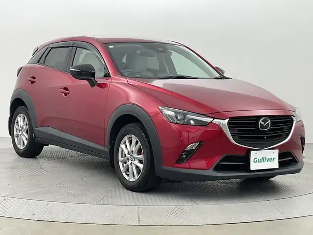 マツダ ＣＸ－３ 15S アーバンドレッサー 新潟県 2021(令3)年 5.1万km ソウルレッドクリスタルM ４ＷＤ/純正マツダコネクトナビ/フルセグ、ＣＤ、ＤＶＤ、ＢＴ/全周囲カメラ/LEDヘッドライト/ハーフレザーシート/前席パワーシート/アイドリングストップ/スタッドレス積み込み/ETC/パドルシフト/純正フロアマット/保証書、取説、スペアキー